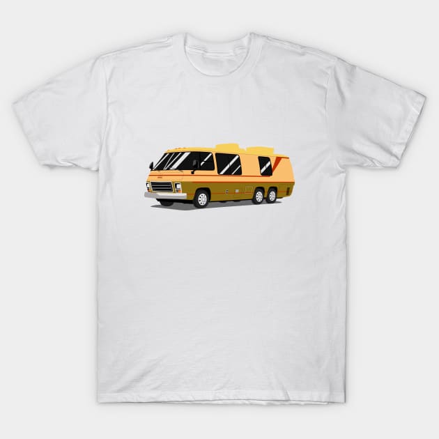 1970s GMC motorhome T-Shirt by TheArchitectsGarage